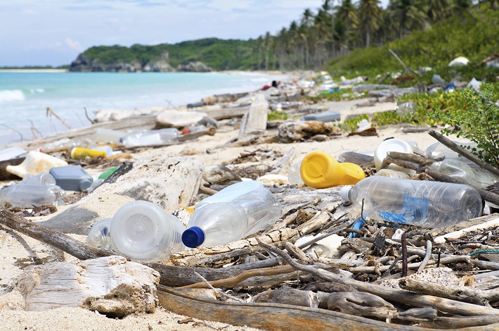 Ocean Dumping – Total pollution on a Tropical beach